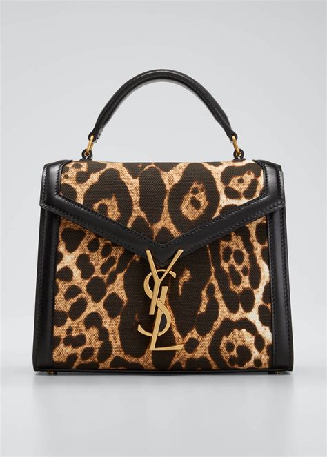 saint laurent leopard bag